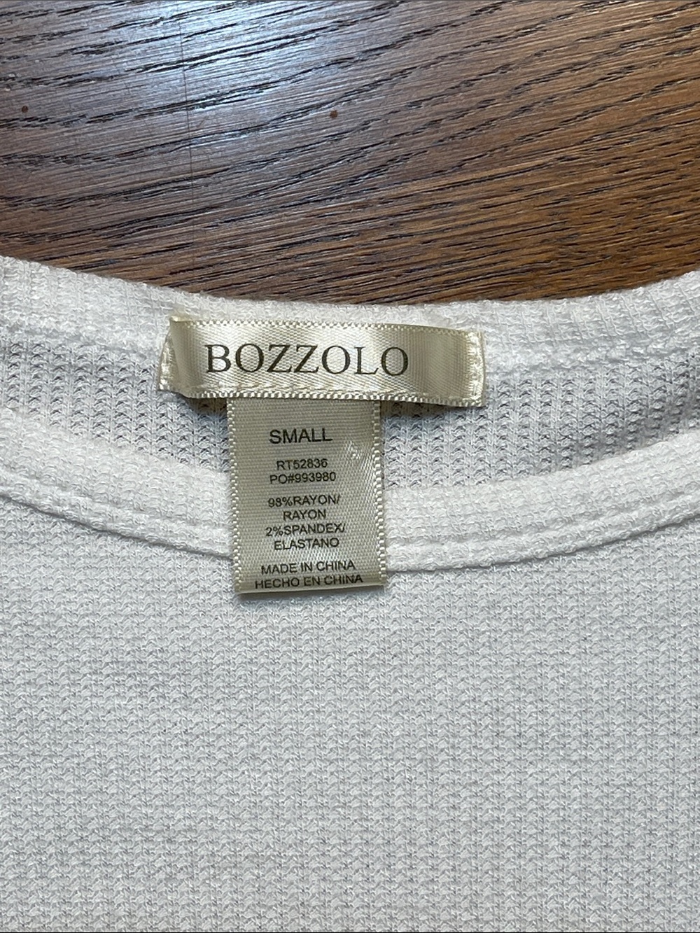 White Ribbed Long-Sleeve Crop Top - Classic Basic - Picture 2 of 3